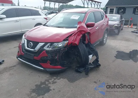 2017 Nissan Rogue Sv z USA, uszkodzony, nr VIN JN8AT2MV1HW265813